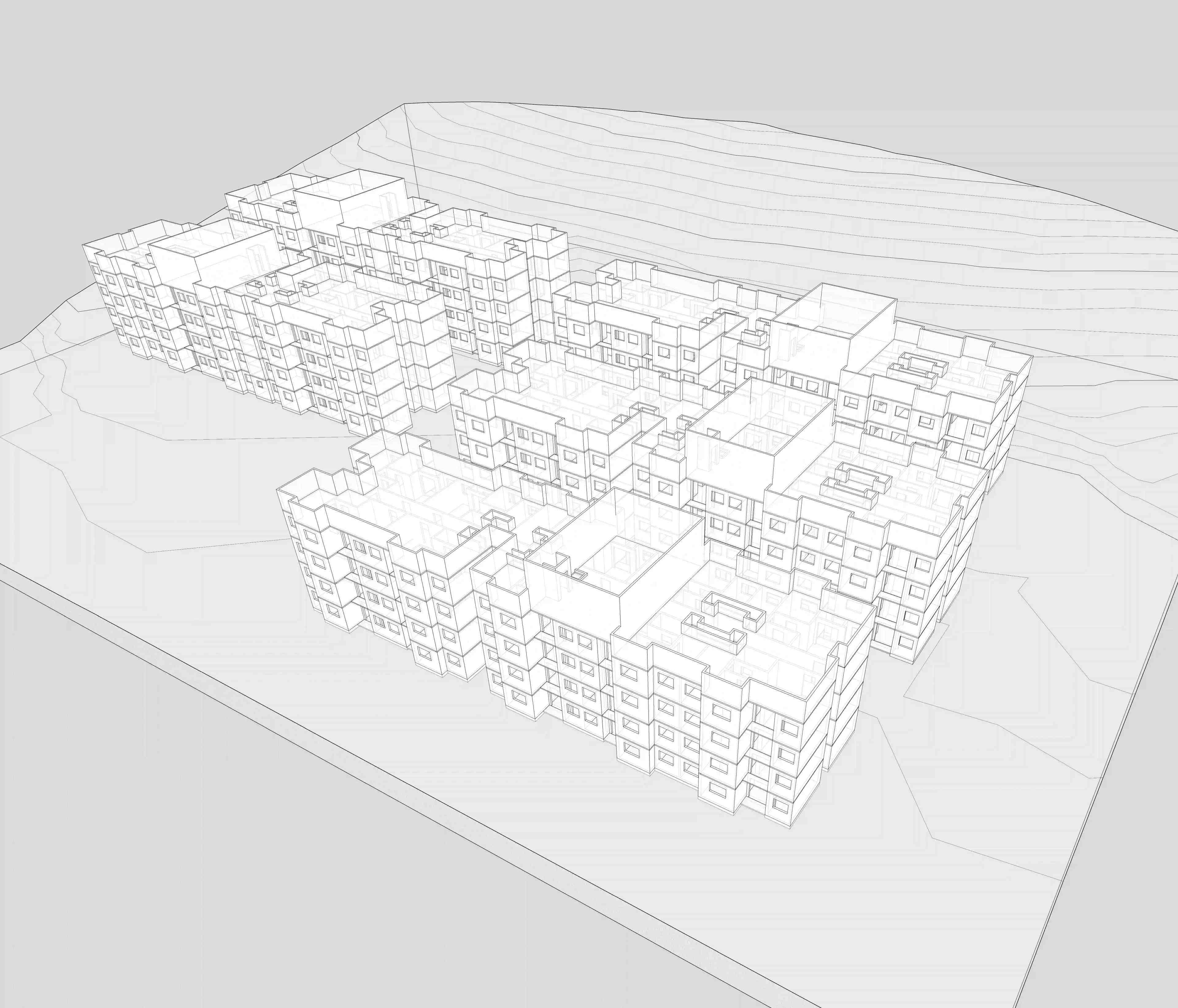 Condomínio Residencial - Alvenaria Estrutural - 21.082,50 m²